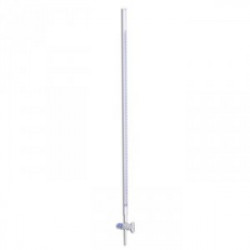 Bureta llave recta 50ml clase b vidrio division 0,1ml