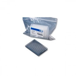 Micro placa pcr 96 pozos libre dnasa, rnasa caja x 25und