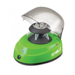 Mini centrifuga sprout dos rotores, 100-240v/60 hz, 0.2 ml a 2.0 ml, max 6.000rpm, varios colores