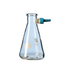 Erlenmeyer vacio oliva plastica 250ml